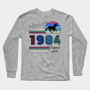 36 Years Old - Made in 1984 - 36th Birthday Men Women Long Sleeve T-Shirt